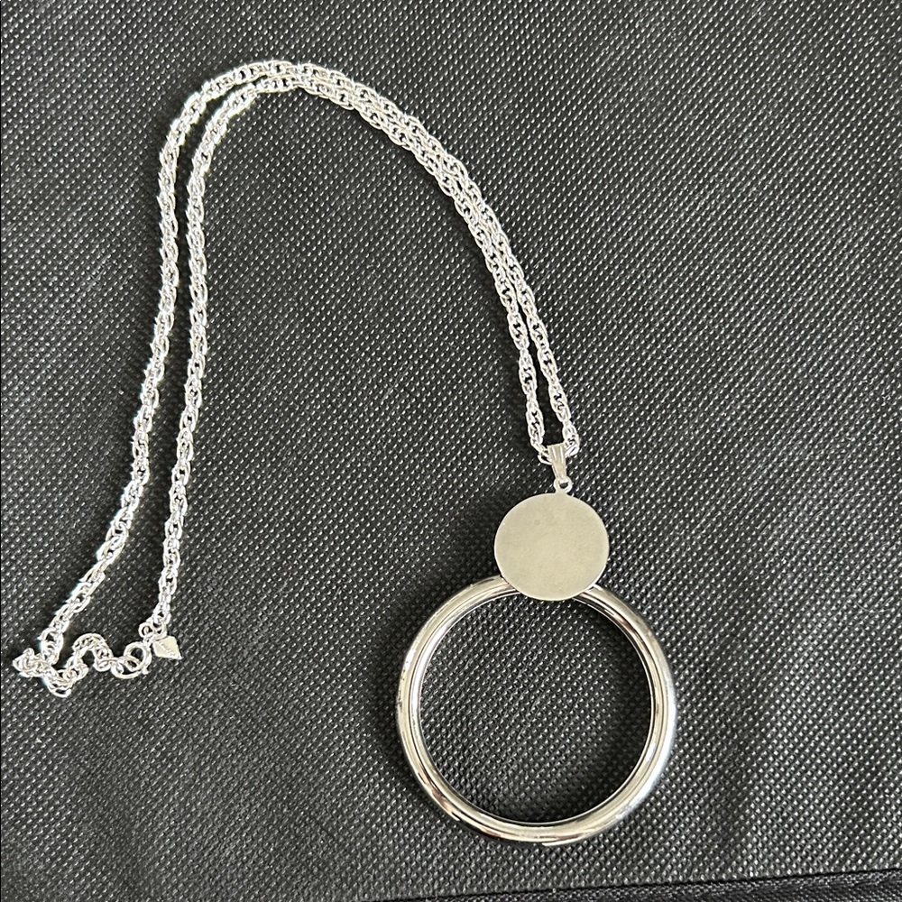 Sarah Coy Elegant Silver Pendant Necklace